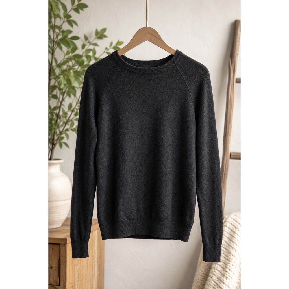 Banana Republic 100% Extra Fine Merino Wool Crew Neck‎ Sweater M Normcore
